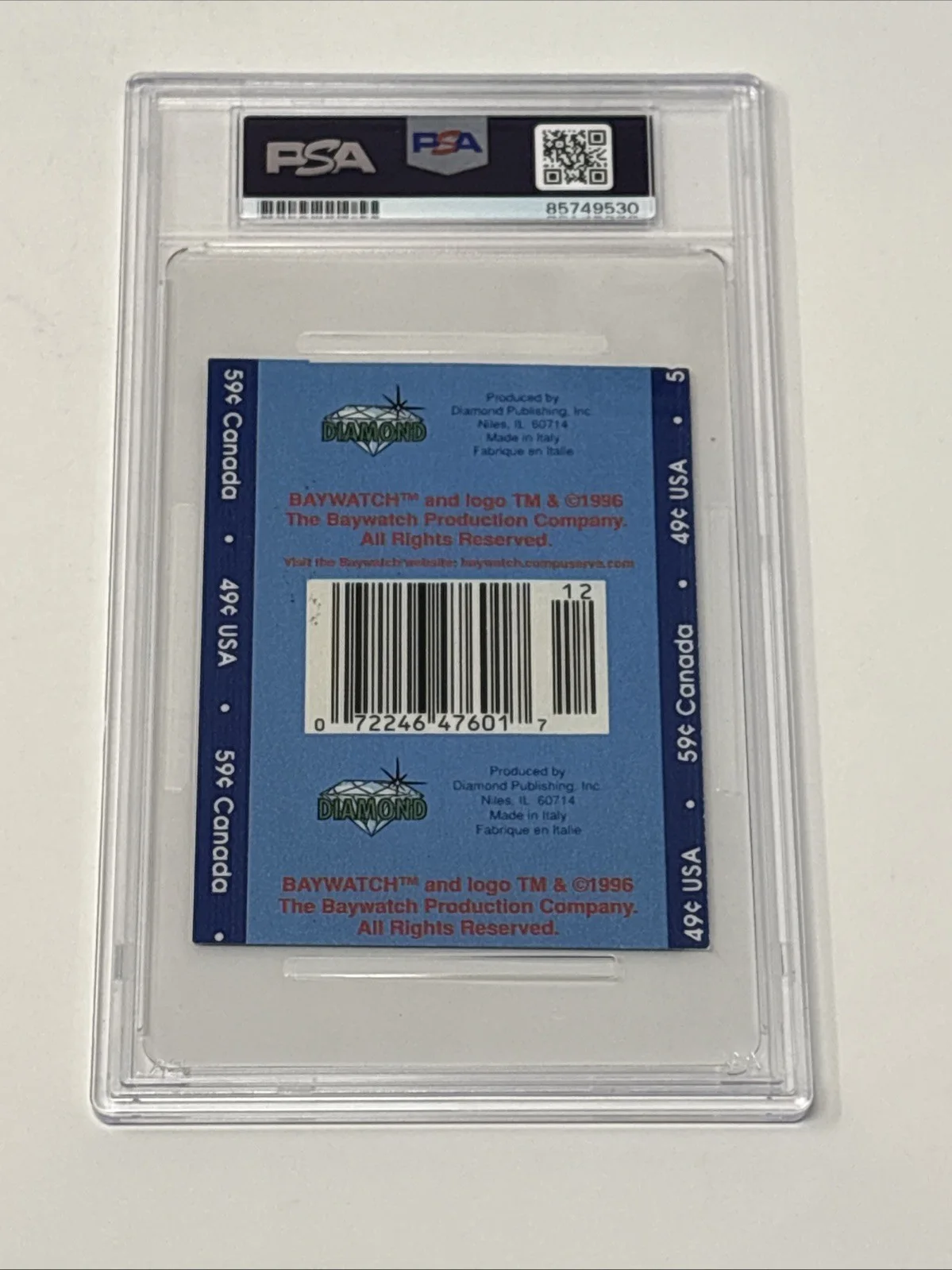 Pamela Anderson — PAMELA ANDERSON Signed AUTOGRAPH 1996 Sticker Pack PSA/DNA COA Baywatch SEXY, image 3