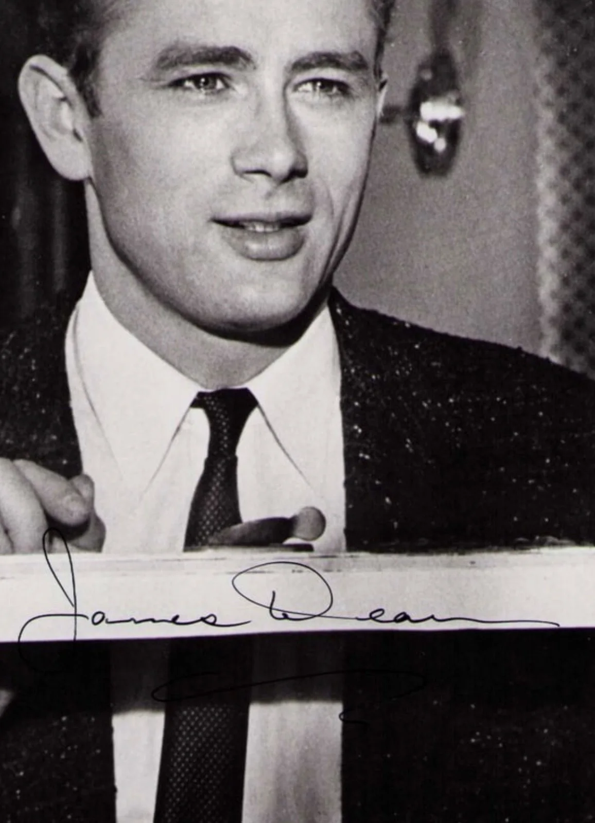 JAMES DEAN—SIGNED PHOTO-w/COA—Giant•Kazan East Eden•Rebel Without a Cause•N Wood, изображение 4
