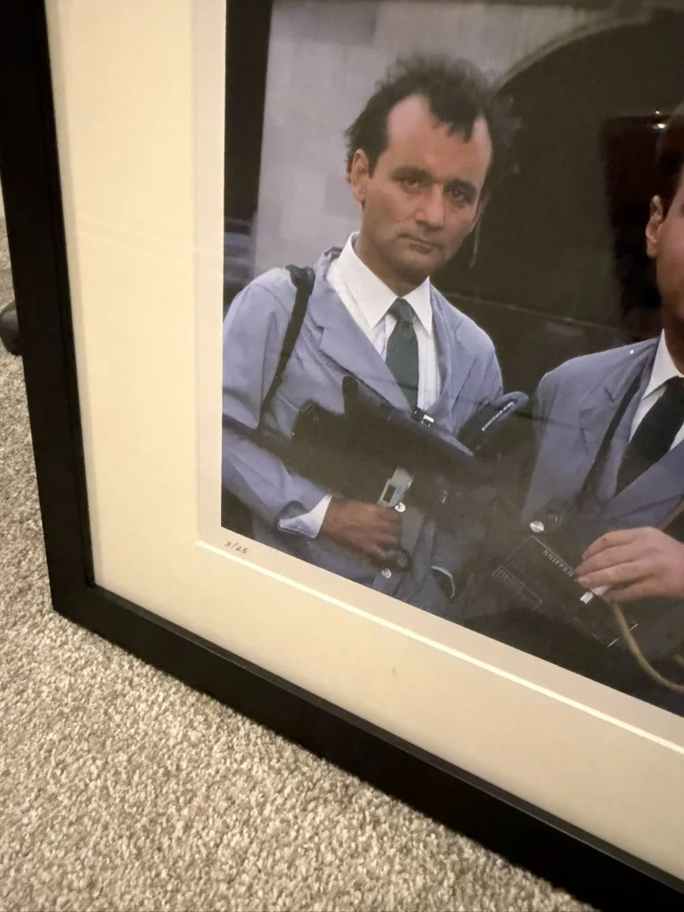 RARE Ghostbusters Classic Stills #3/100 - DUAL SIGNED Dan Aykroyd & Ivan Reitman, image 3