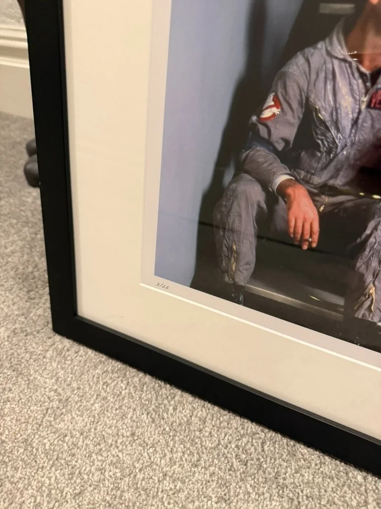 RARE Ghostbusters Classic Stills #3/100 - DUAL SIGNED Dan Aykroyd & Ivan Reitman, image 3