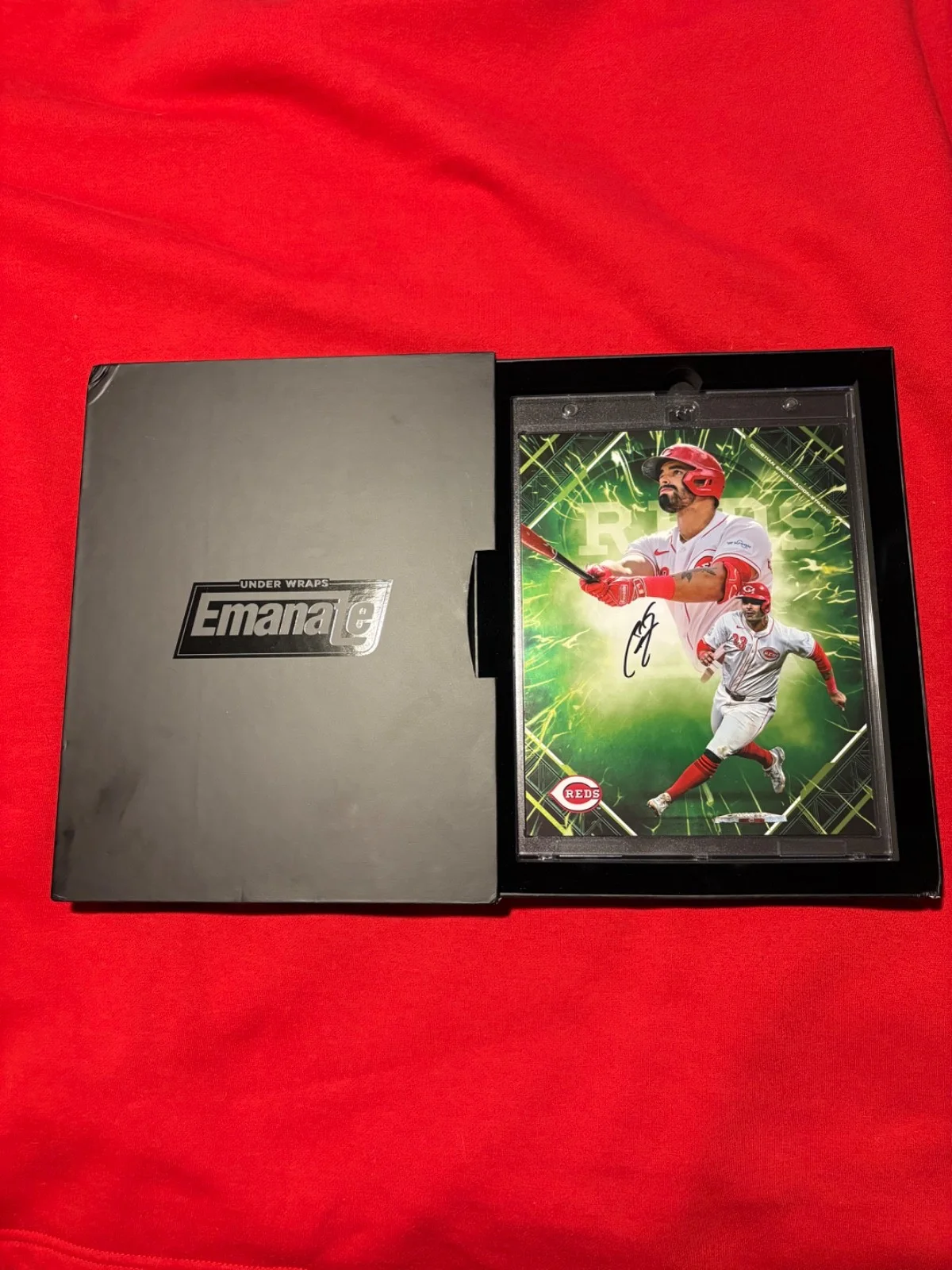 Christian Encarnacion-Strand 2025 Fanatics Emanate 8 x 10 Auto Green 78/99, изображение 2