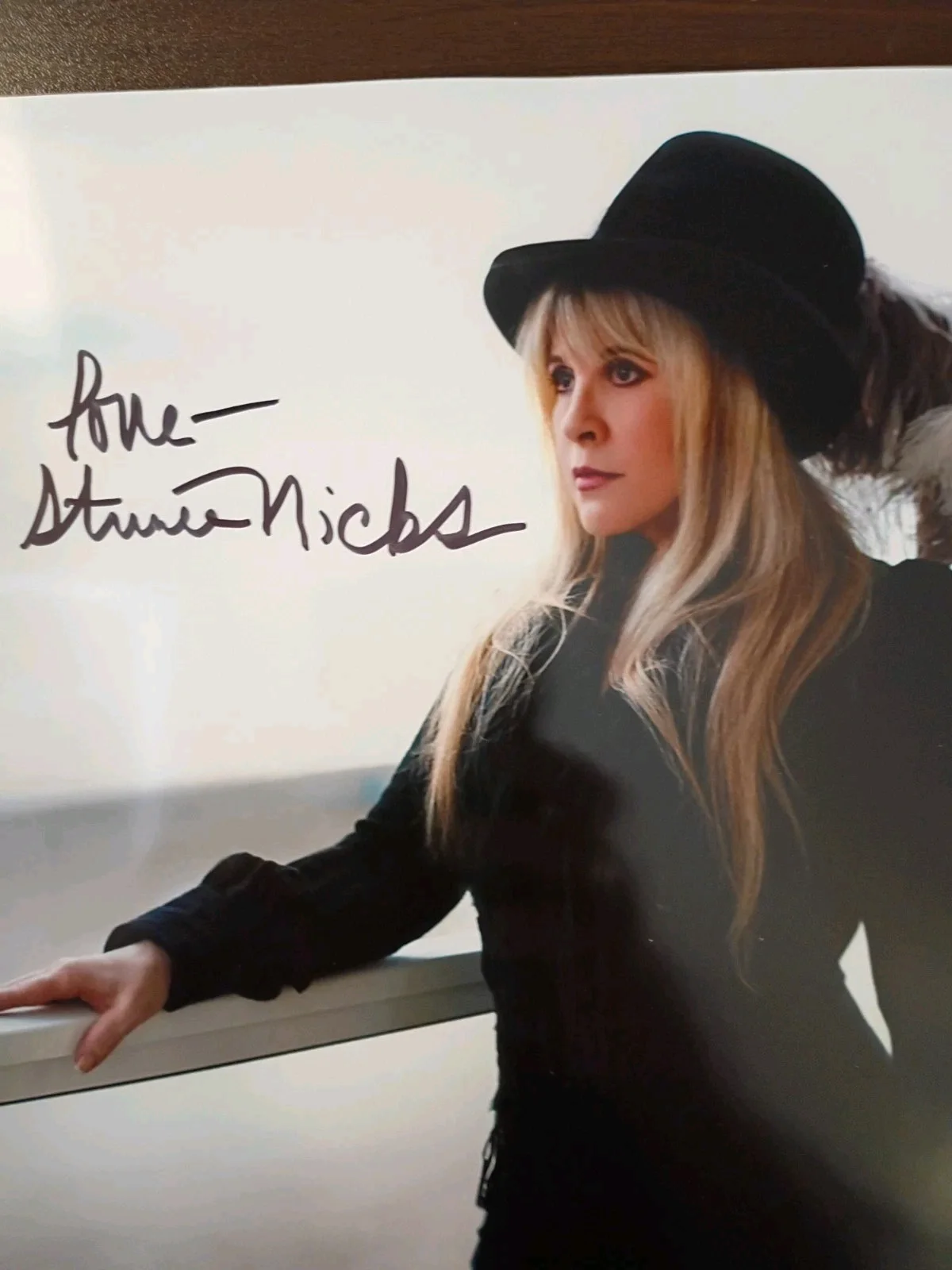 Stevie Nicks Signed Fleetwood Mac 8x10 Photo w/COA & Matching Numbered Sticker, image 4