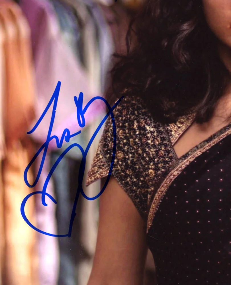 LISA RAY — Lisa Ray signed "BOLLYWOOD HOLLYWOOD" 8x10 Photo AUTOGRAPHED d SEXY Hot ACOA COA, изображение 4