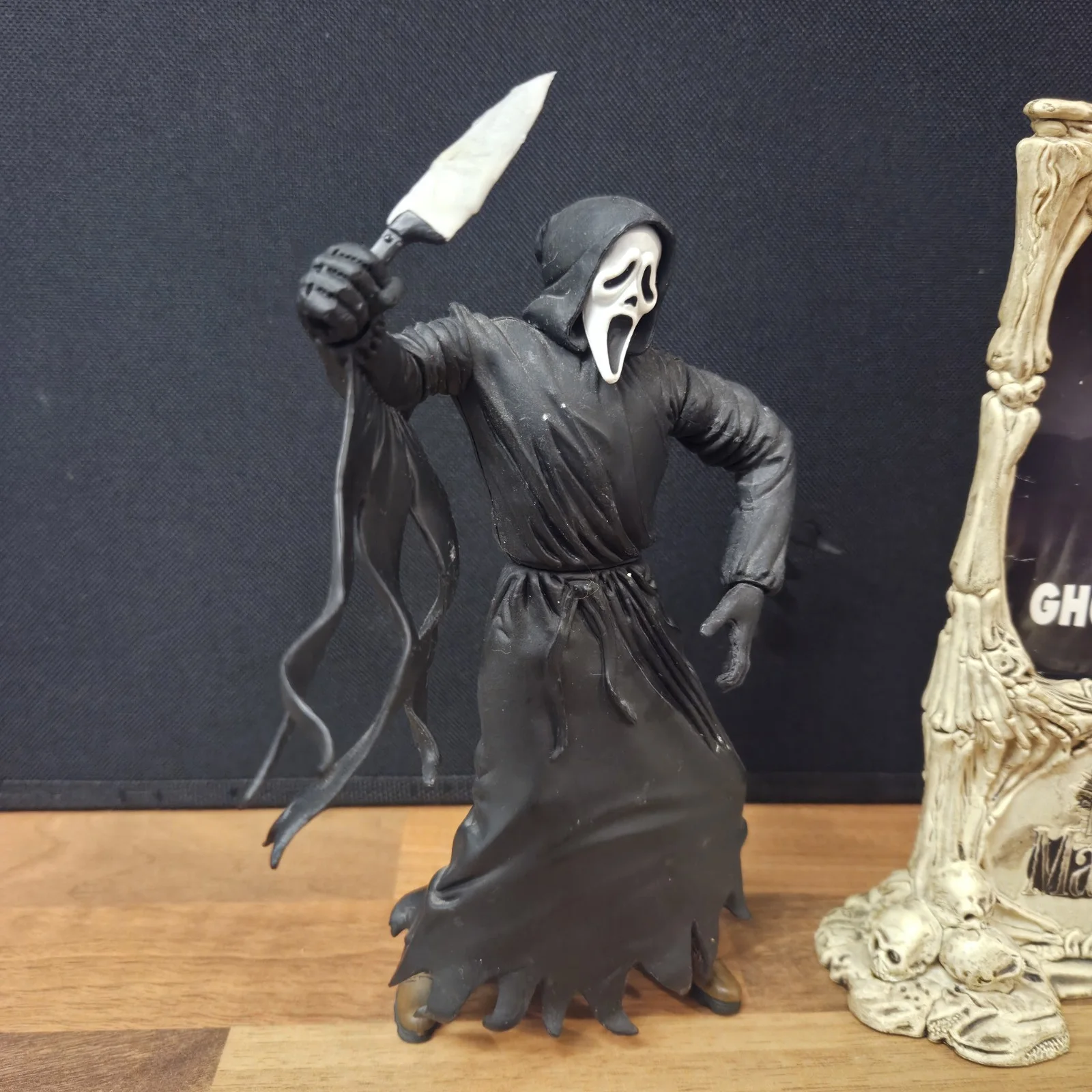1999 McFarlane Movie Maniacs Series 2 Scream Ghostface Loose 7" Action Figure, image 2