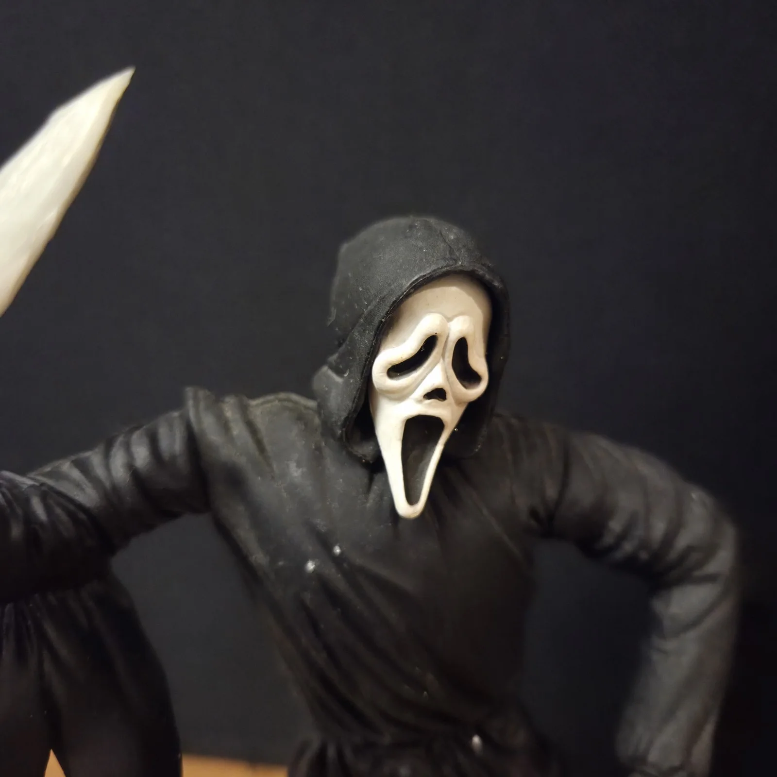 1999 McFarlane Movie Maniacs Series 2 Scream Ghostface Loose 7" Action Figure, image 3