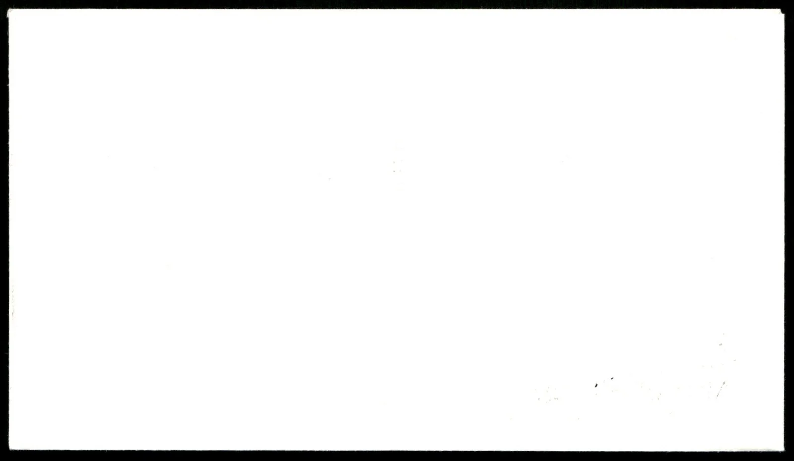 Bruce Jenner First 1st Day Cover Signed Auto -Rare Vintage Autograph, image 2