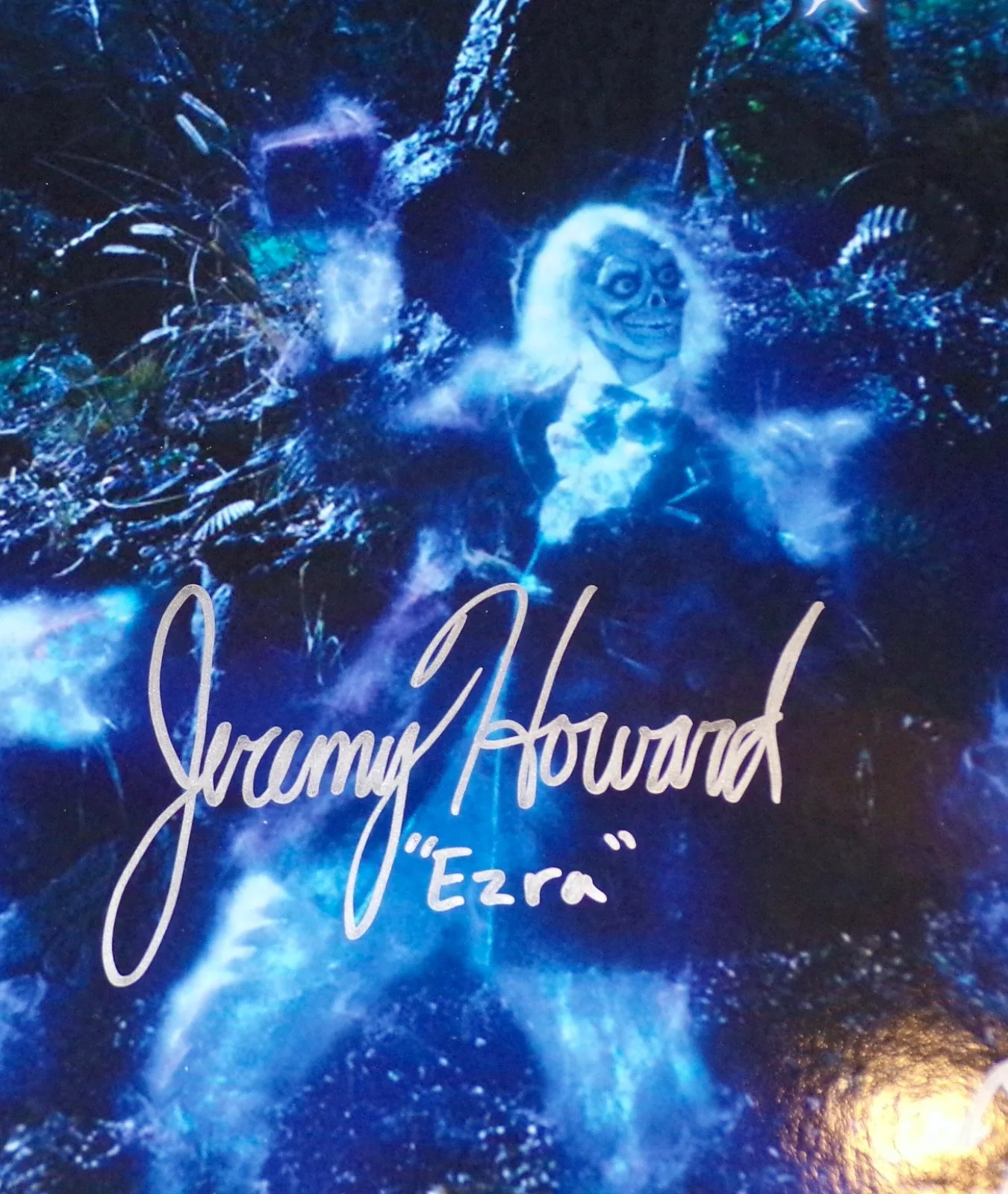 Clay / Clayton Martinez, Jeremy Howard, Deep Roy — HAUNTED MANSION (2003) Hitchhiking Ghosts SIGNED 8x10 BAS Letter COA Deep Roy +2, image 4