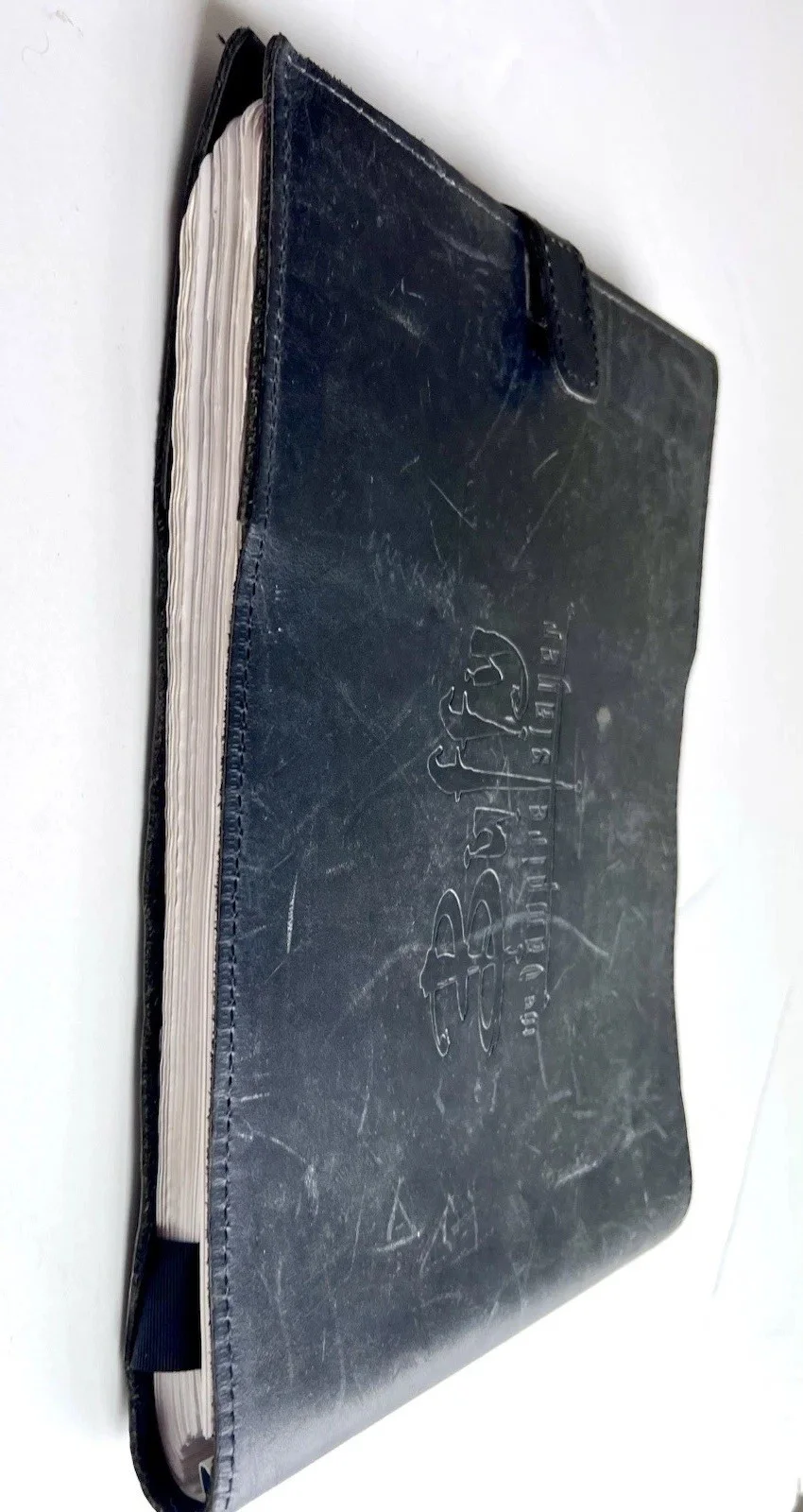 Sarah Michelle Gellar — Sarah Michelle Gellar Signed LA Leather Bound Book Buffy The Vampire Map 2002, image 3