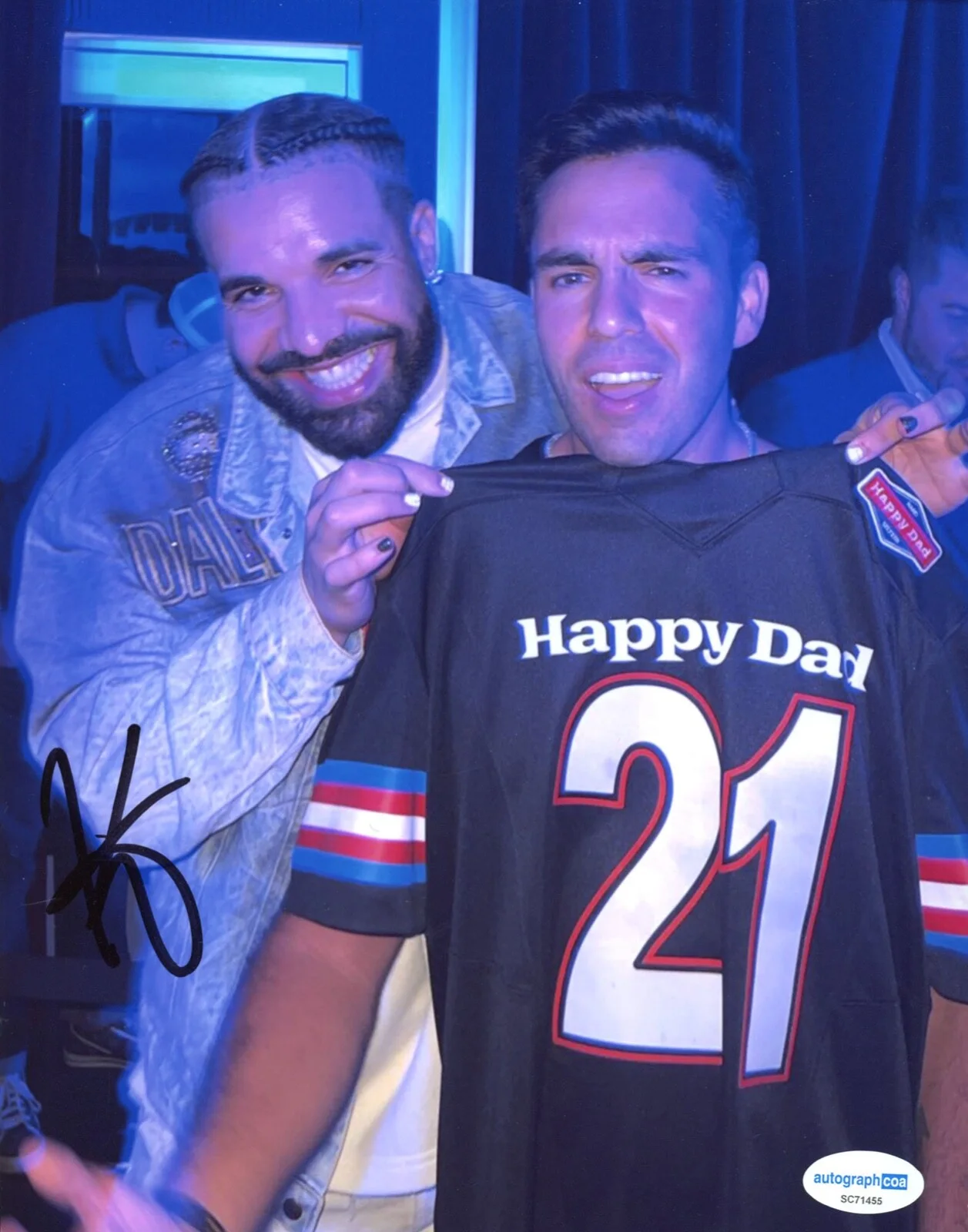 Kyle Forgeard — Kyle Forgeard signed Autograph 8x10 Photo FULL SEND Happy Dad NELK Drake ACOA, image 3