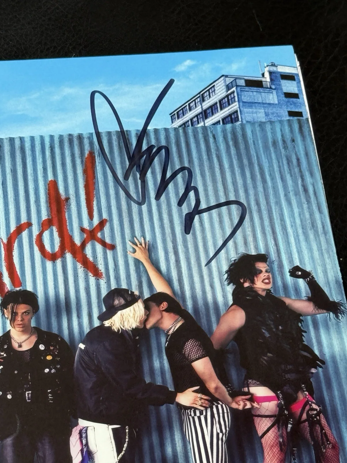 YUNGBLUD Weird! Signed, Autograph, Record Album White Colored Vinyl, LP, Rare, image 2