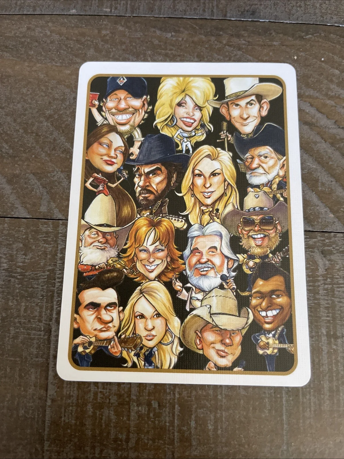 Vince Gill Signed Playing Trading Card The Original Country Music Legends-noCOA, изображение 2