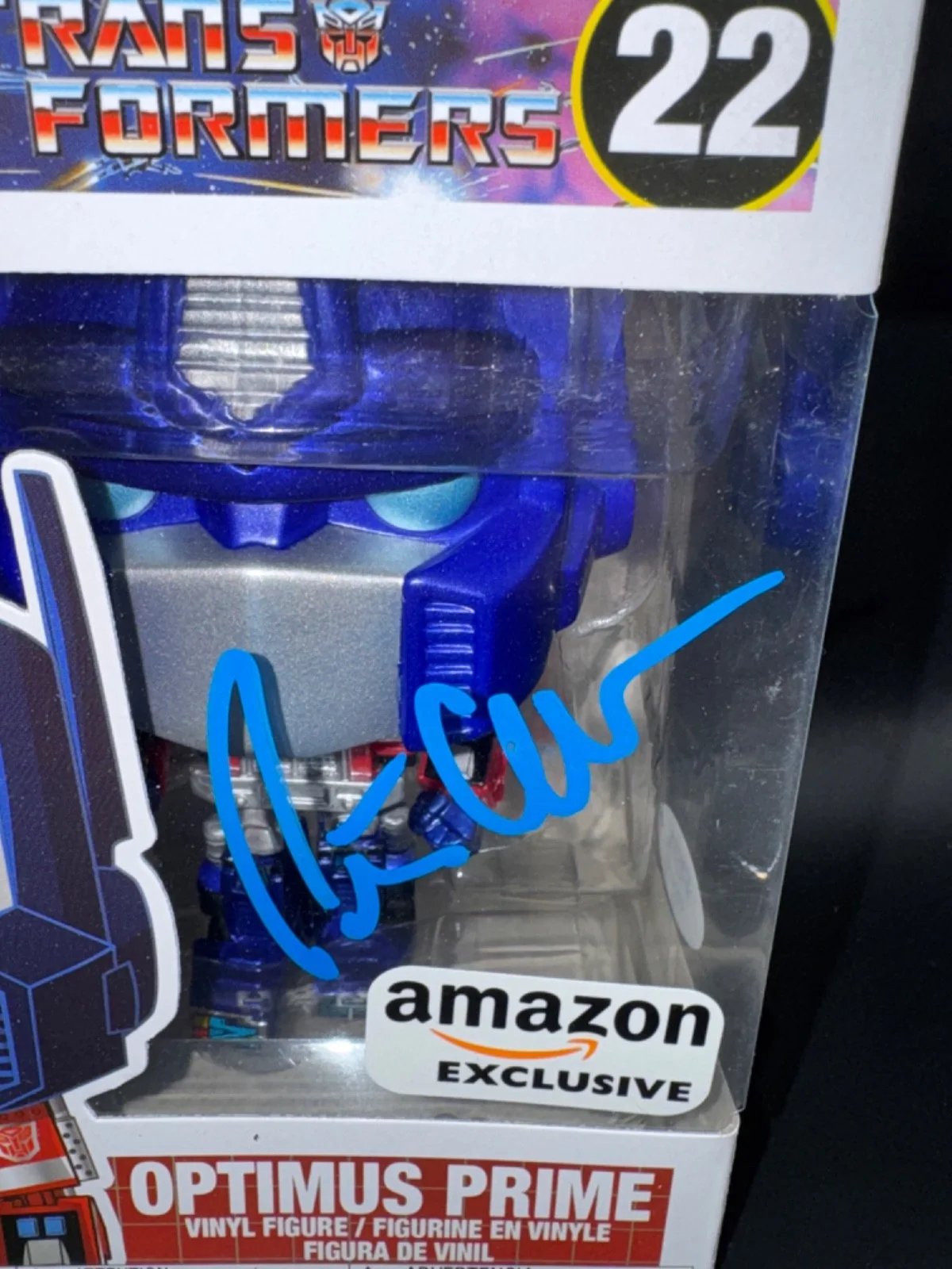 Peter Cullen — PETER CULLEN signed autographed OPTIMUS PRIME FUNKO POP FIGURE #22 w/ COA PSA, изображение 2