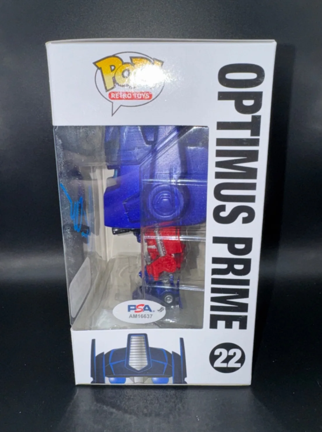 Peter Cullen — PETER CULLEN signed autographed OPTIMUS PRIME FUNKO POP FIGURE #22 w/ COA PSA, изображение 3