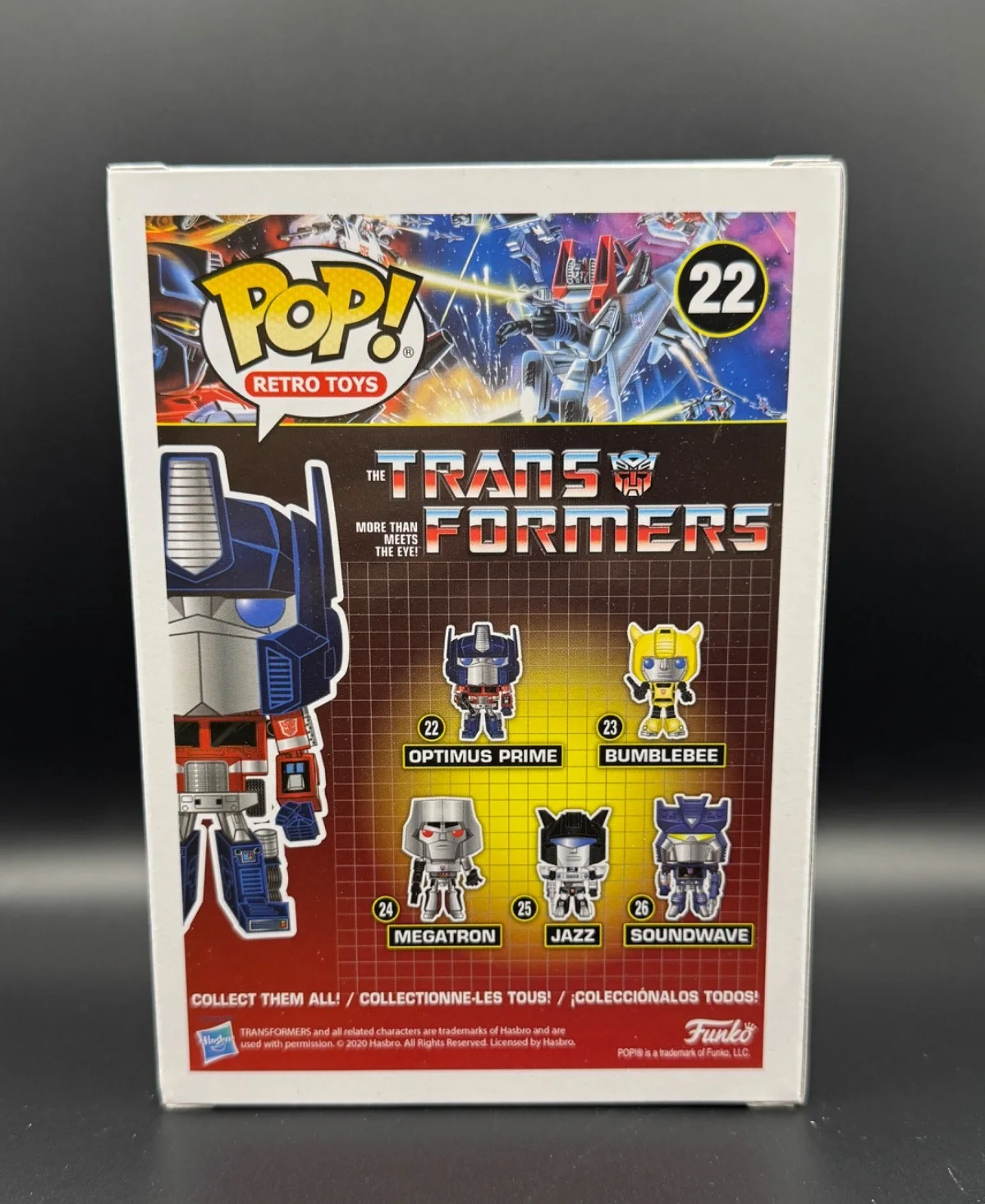 Peter Cullen — PETER CULLEN signed autographed OPTIMUS PRIME FUNKO POP FIGURE #22 w/ COA PSA, изображение 4
