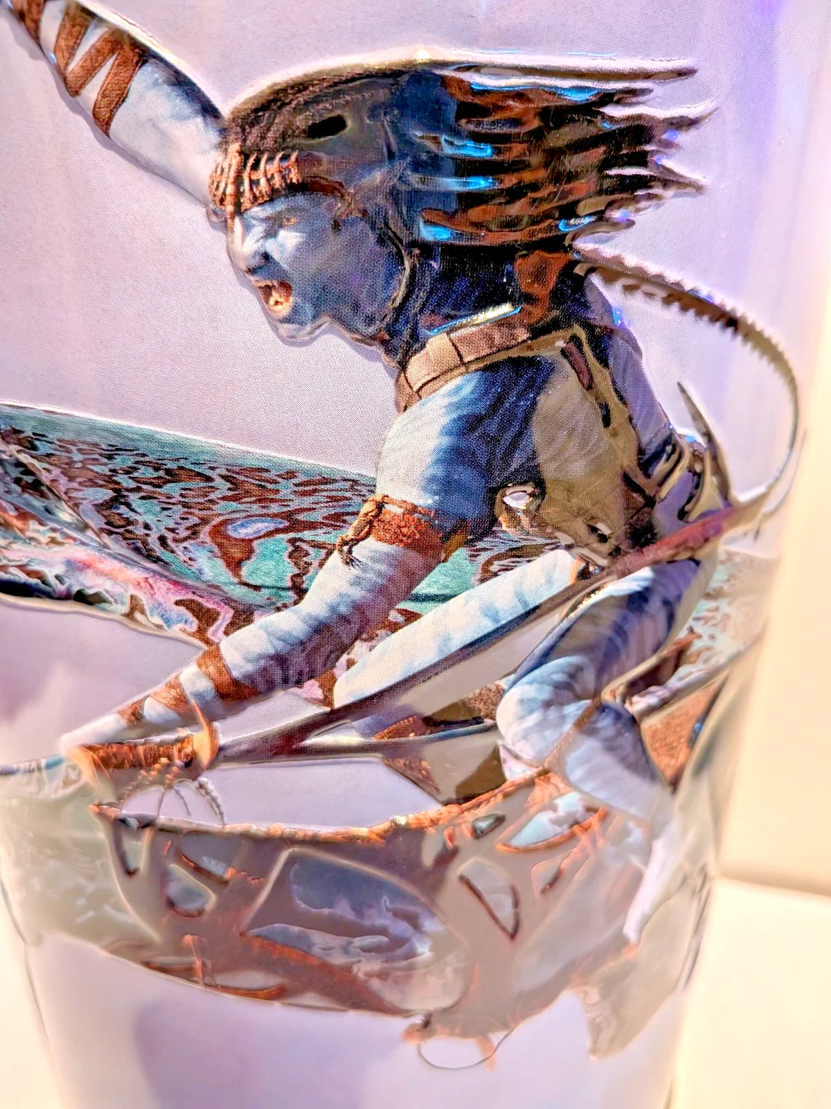 AVATAR Fire and Ash Metal Embossed Cineworld Exclusive Popcorn Bucket JAKE SULLY, image 2