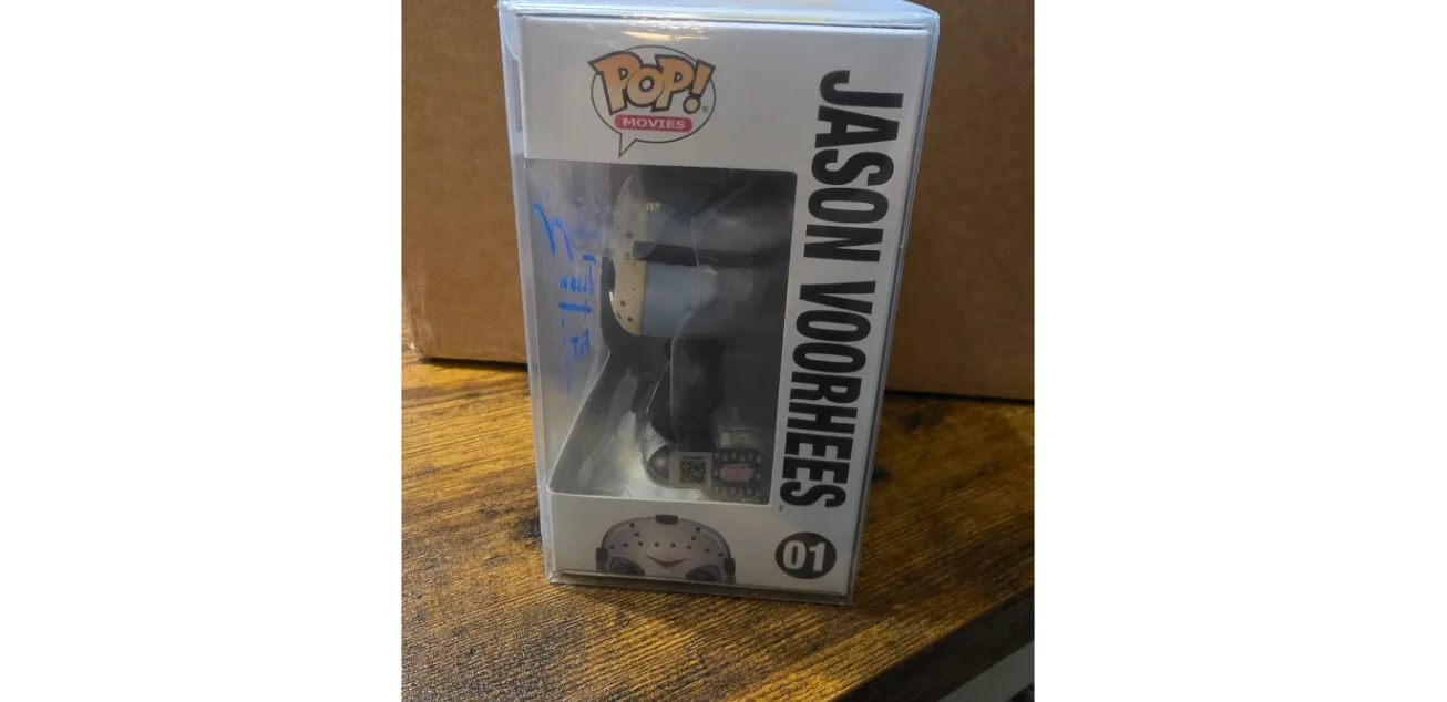 Ken Kirzinger — Ken Kirzinger Signed/Autographed Jason Funko Pop! Friday The 13th. OCCM COA, image 2