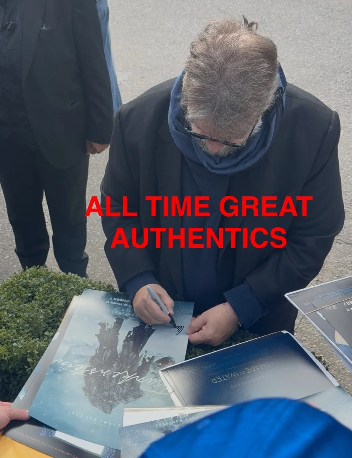 GUILLERMO DEL TORO SIGNED 'THE SHAPE OF WATER' 12x18 MOVIE POSTER 1 BECKETT COA, изображение 4