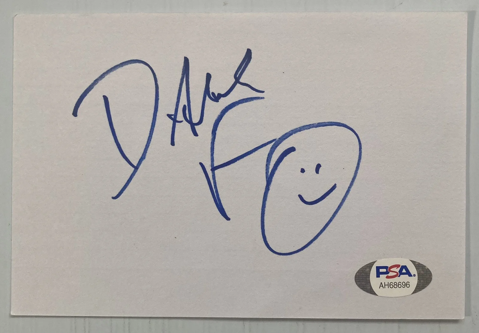 Dave Franco — Now You See Me Dave Franco Signed Autograph 4x6 Index Card - PSA DNA- FREE S&H!, изображение 2