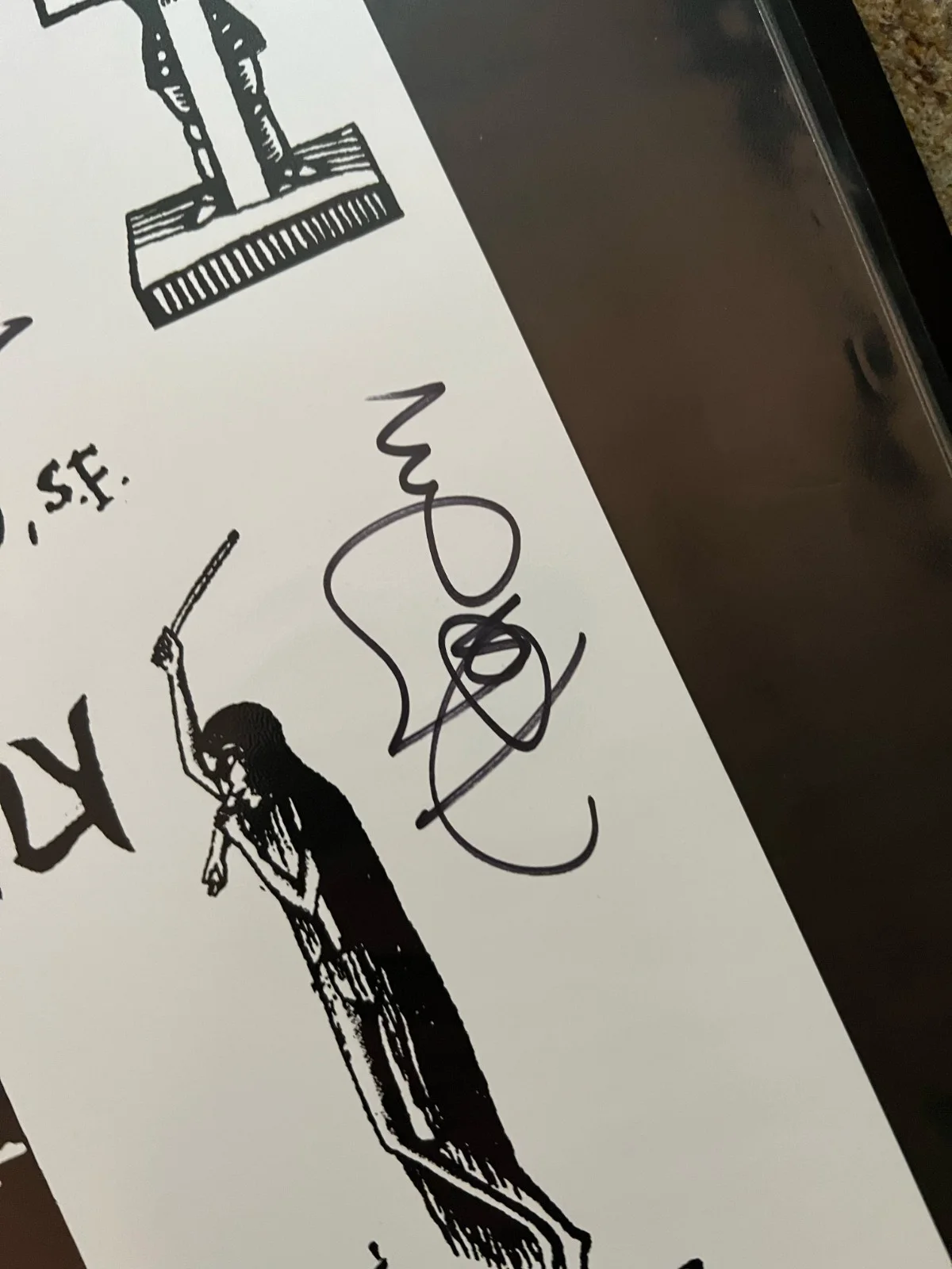 Mr. Bungle Mike Patton Signed Poster San Francisco WARFIELD Theater 2/8/20 RARE, image 2