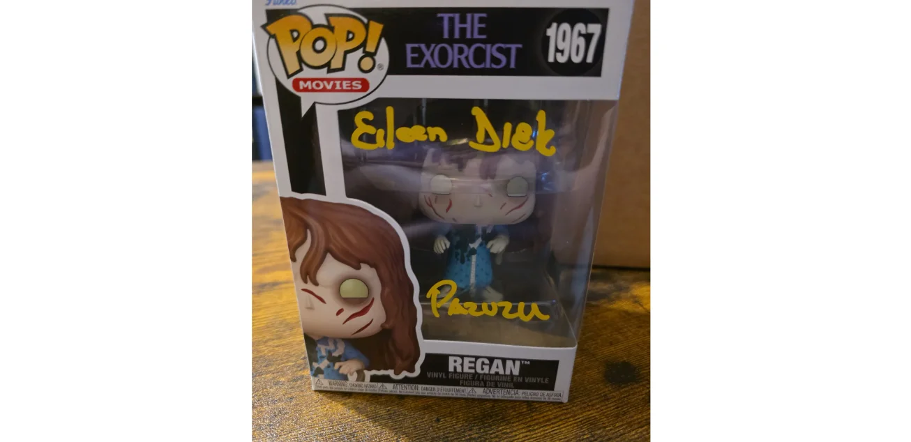 Eileen Dietz — Eileen Dietz Autographed Signed Funko Pop #1967 Regan The Exorcist Horror