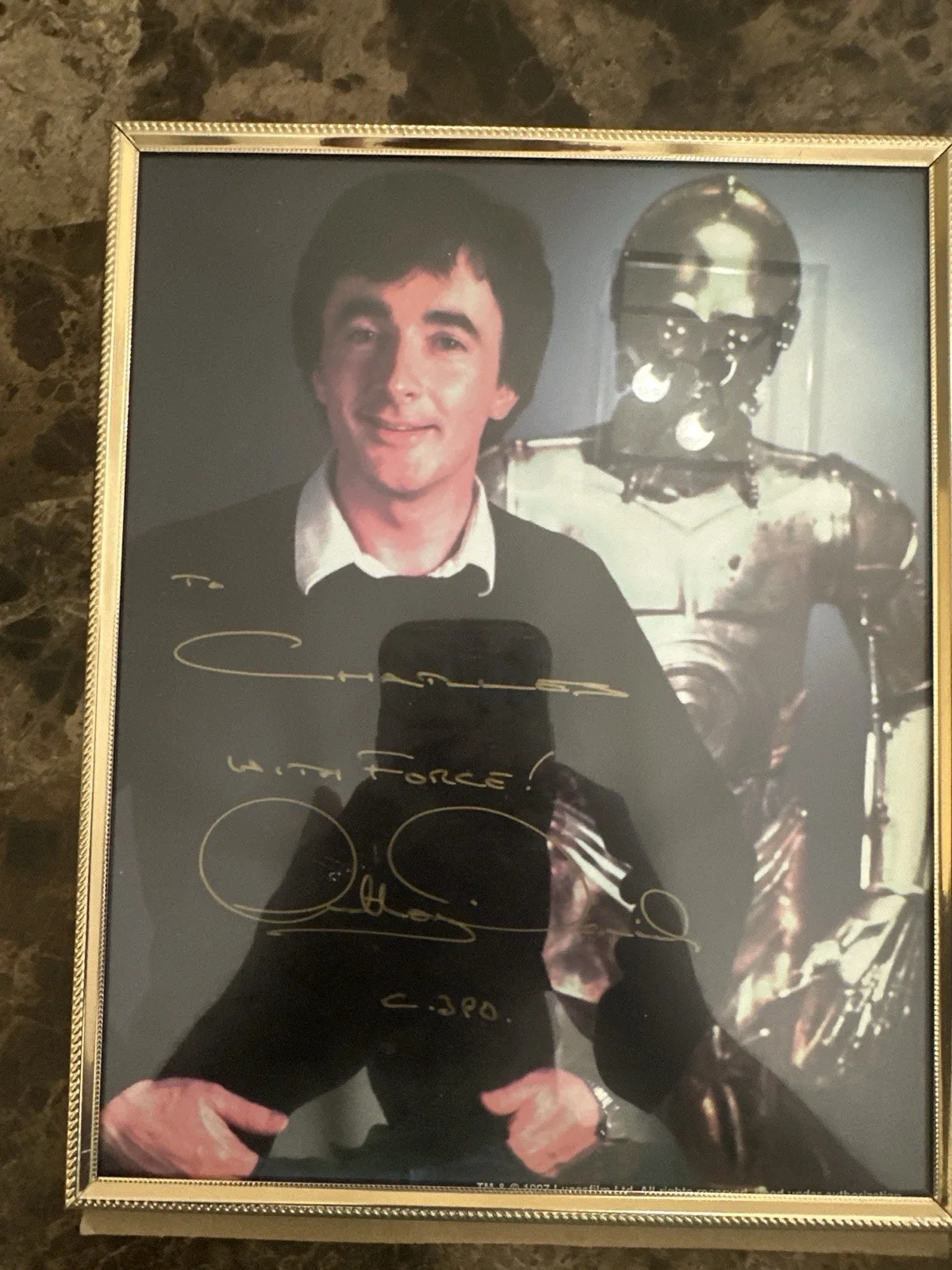 Star Wars Jeremy Bulloch Boba Fett Anthony Daniels C3PO Signed Photo Lot, изображение 3