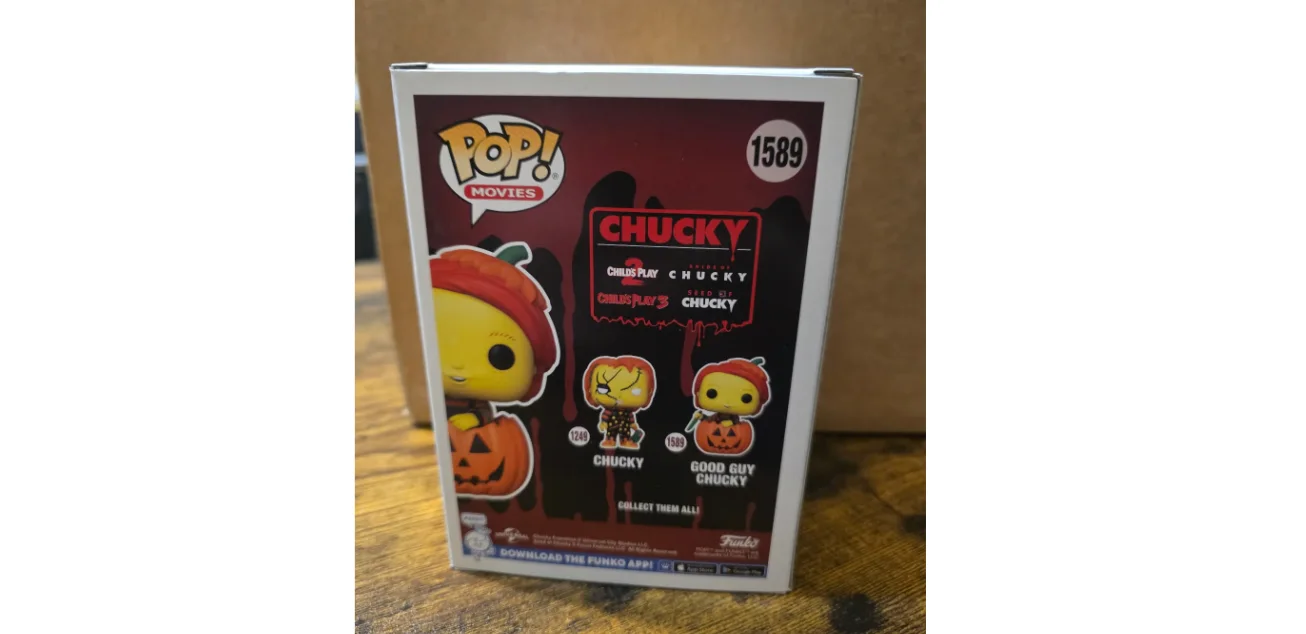 Chris Sarandon — chris sarandon signed chucky funko, image 3