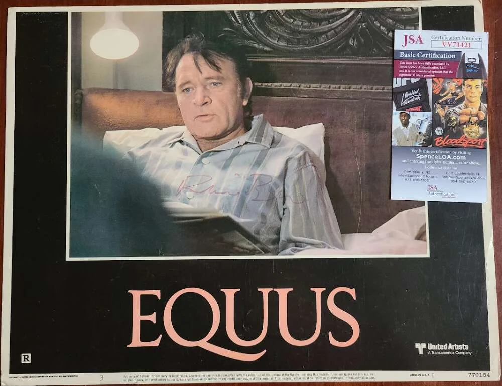 Richard Burton — Richard Burton JSA Coa Signed 11x14 Lobby Card Photo Equus Autograph