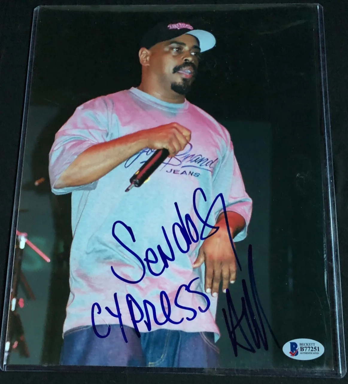 Sen Dog — Sen Dog (Cypress Hill) BAS Authenticated Autograph 8x10 Photo