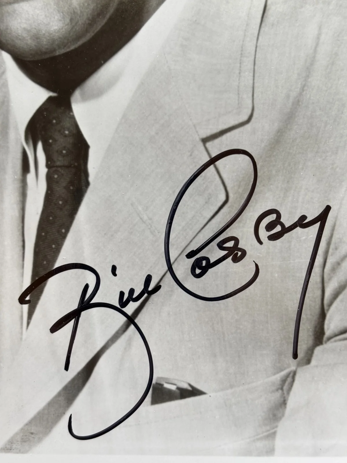 Bill Cosby — Early Vintage BILL COSBY Signed 8x10 Photo Actor Comedian "The Cosby Show" + COA, изображение 3