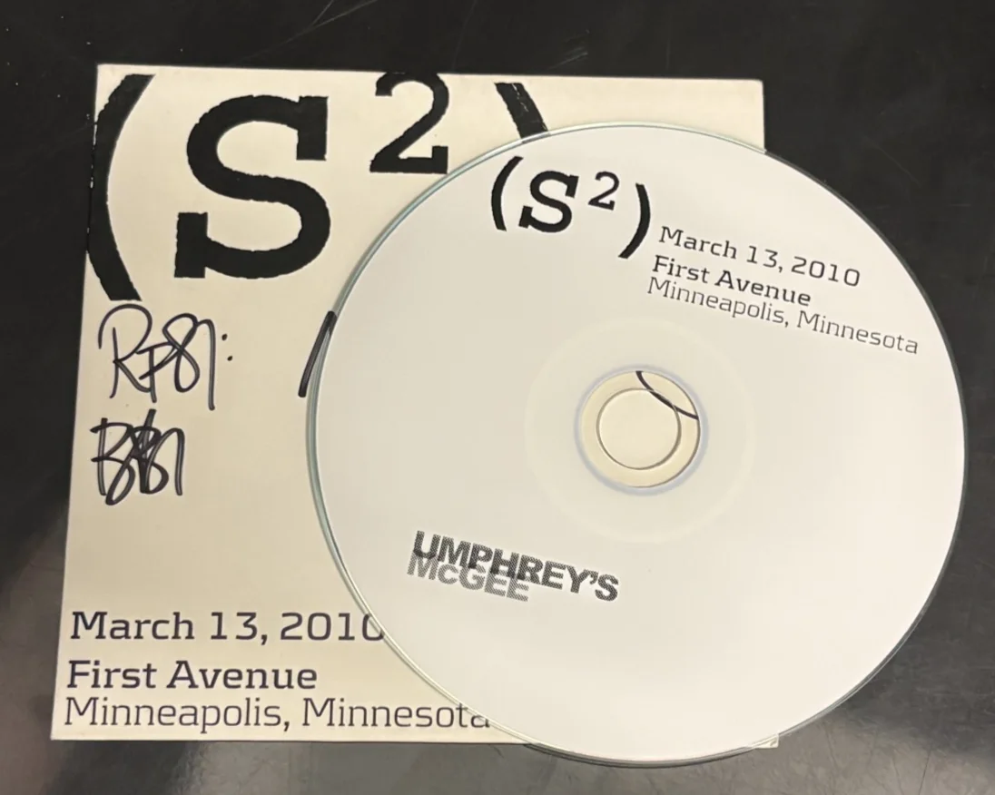 SIGNED BY BAND Umphrey's McGee - Live in Minneapolis March 2010 - Concert CD, image 2