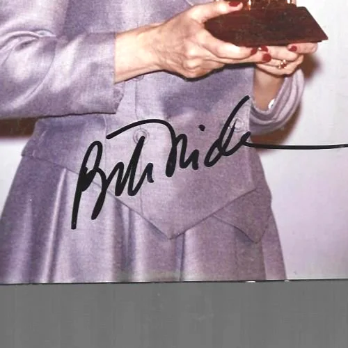 Orkiginal hand signed autograph by Bette Midler, image 2