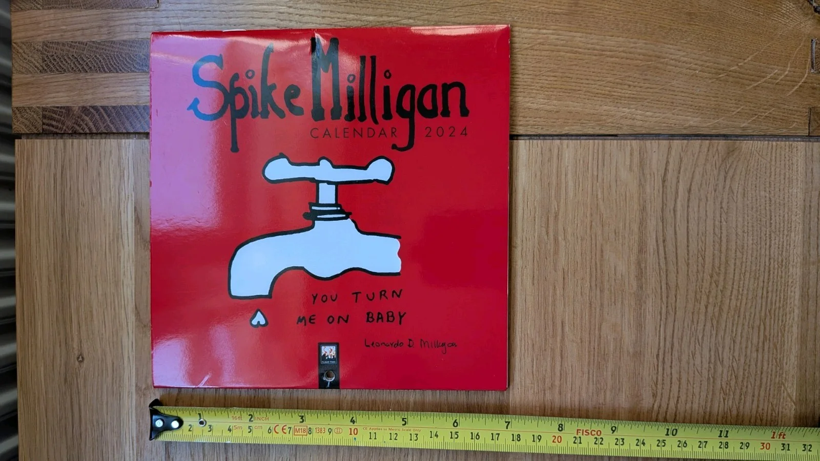 Spike Milligan Mini Wall Calendar 2024 New, image 2