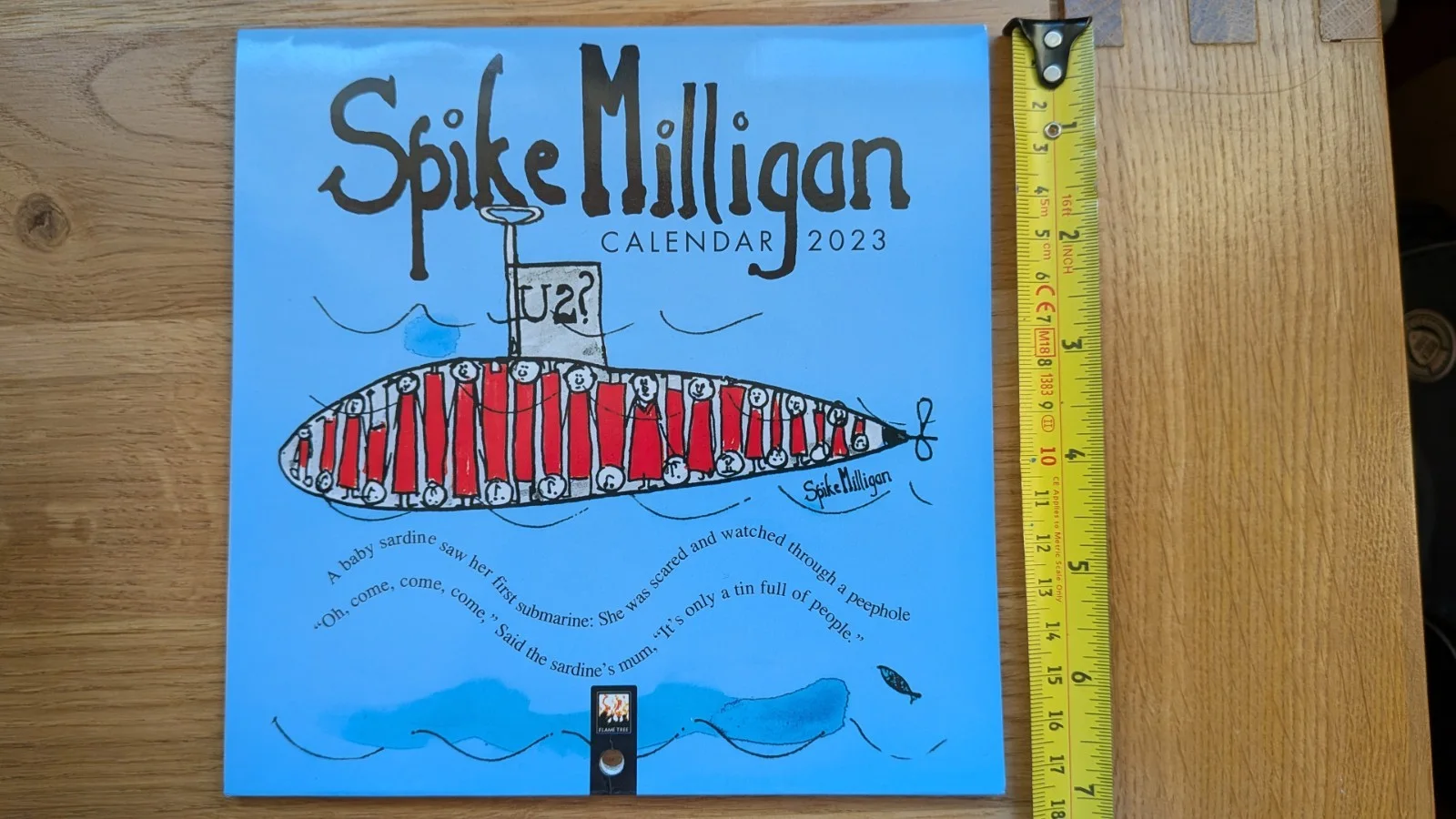 Spike Milligan Mini Wall Calendar 2023 New, image 4