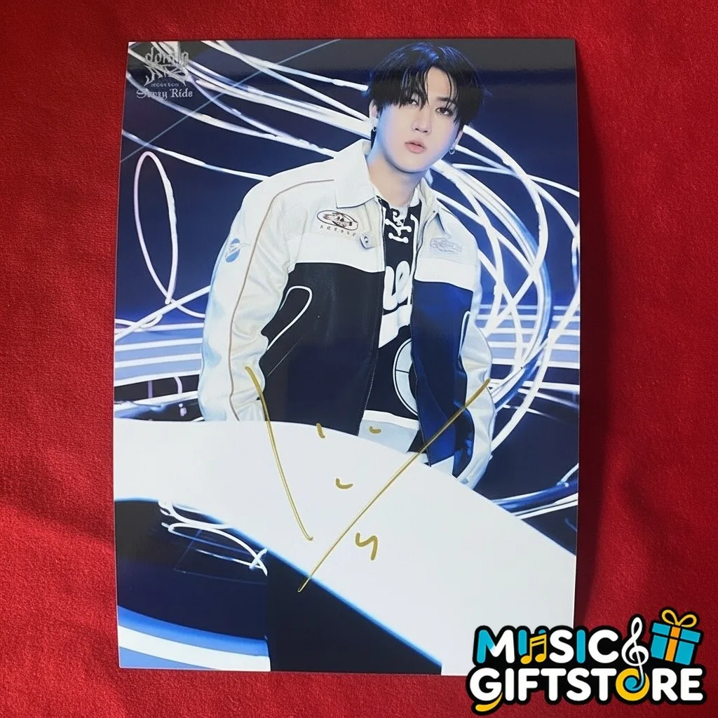 STRAY KIDS FELIX LEE KNOW DOMINATE AUTOGRAPHED SIGNED Photo 4*6 K-POP 2025B #MUG, image 3