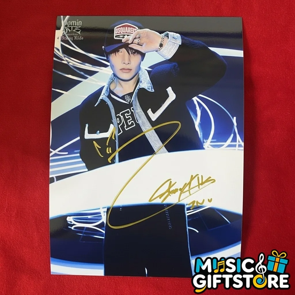 STRAY KIDS FELIX LEE KNOW DOMINATE AUTOGRAPHED SIGNED Photo 4*6 K-POP 2025B #MUG, image 4