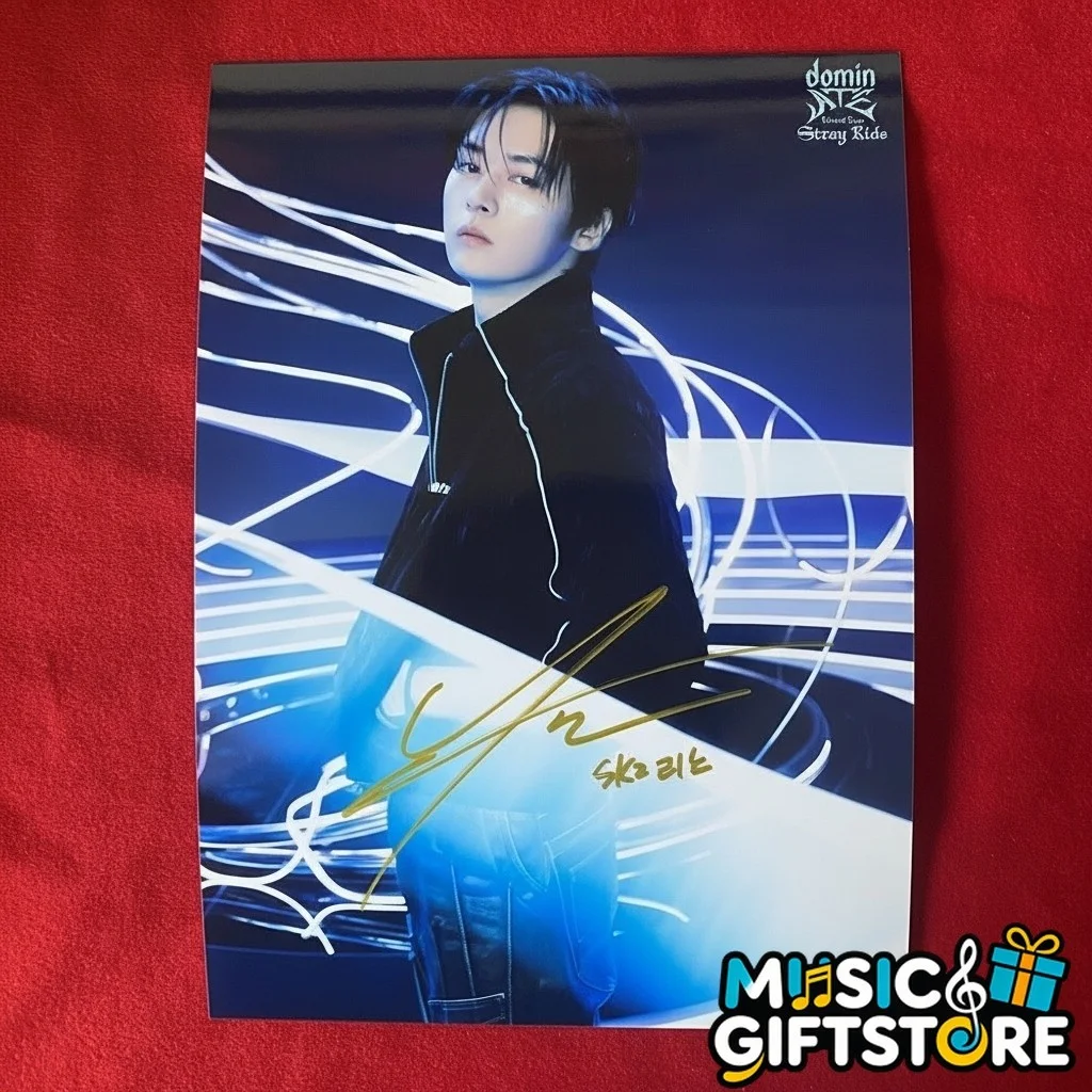 STRAY KIDS FELIX LEE KNOW DOMINATE AUTOGRAPHED SIGNED Photo 4*6 K-POP 2025B #MUG, image 5