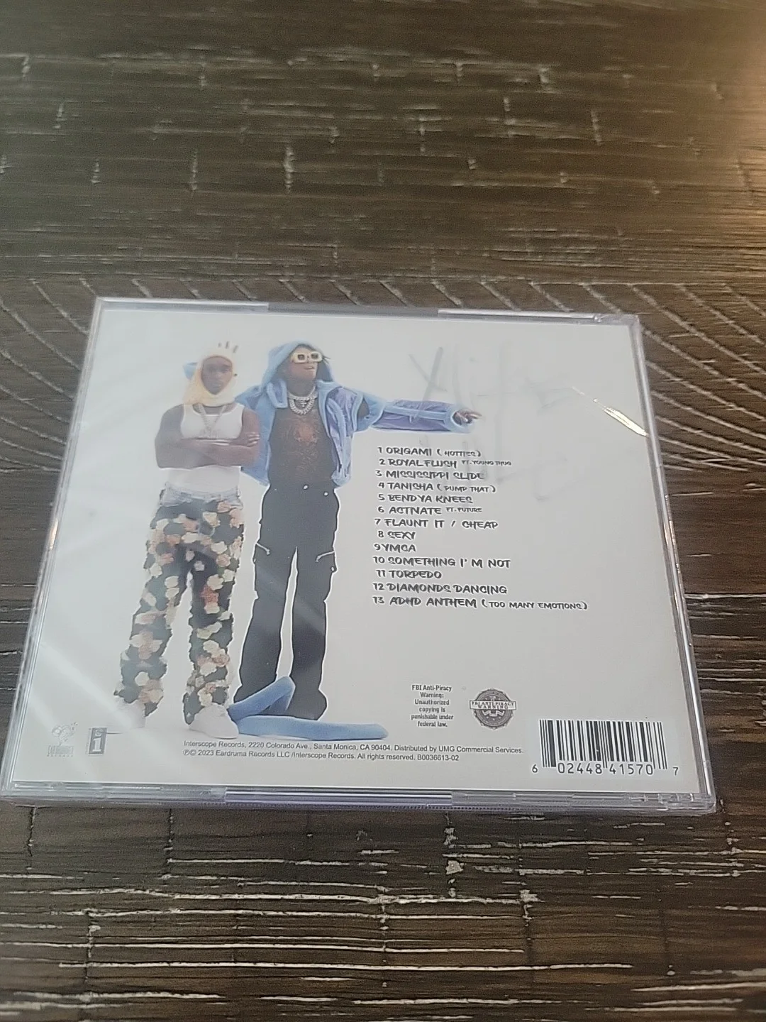 Rae Sremmurd Signed CD Cover Autographed Swae Lee Slim Jxmmi Sremm4Life, изображение 2