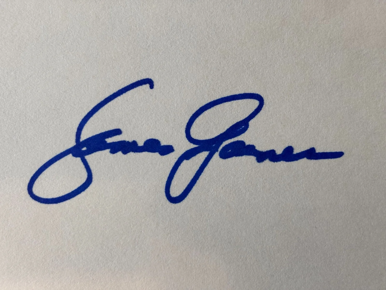 James Garner — Vintage JAMES GARNER signed 3x5 with 8x10 photo "The Notebook" "Maverick", изображение 3