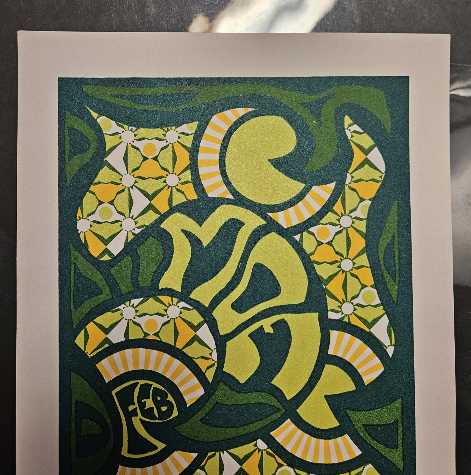 51/60 Signed Ltd Ed MOE Silkscreen Art Print Concert Poster Denver Colorado 2011, image 2