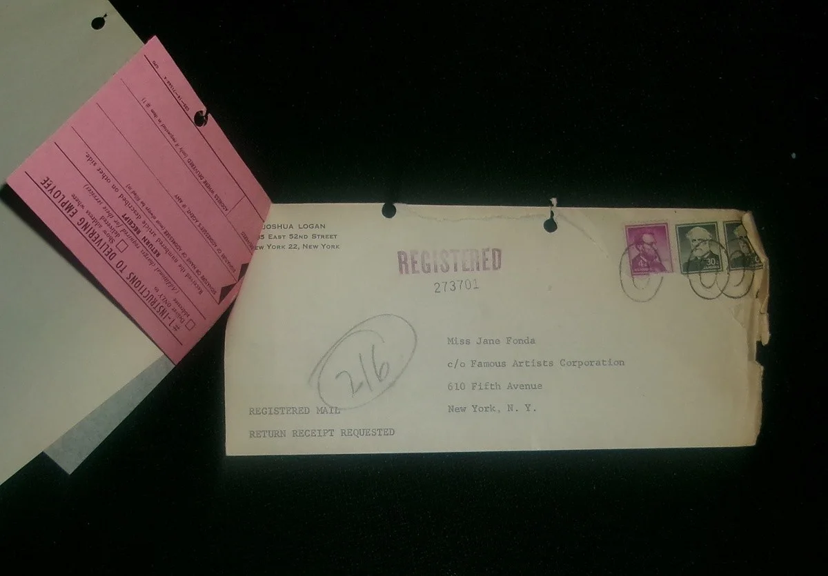 JANE FONDA Execution Of Contract Change PARRISH & WALK WILD SIDE Floria Lasky #2, image 4
