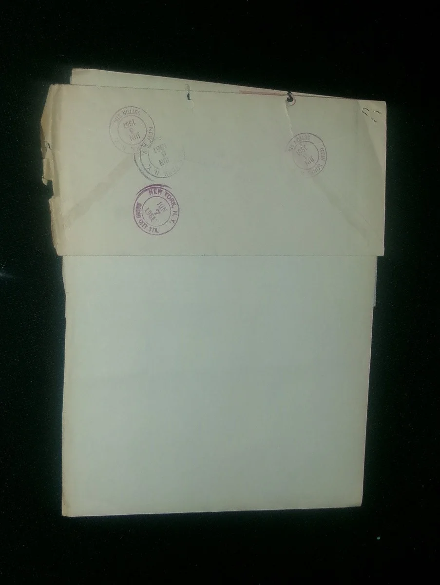 JANE FONDA Execution Of Contract Change PARRISH & WALK WILD SIDE Floria Lasky #2, image 5