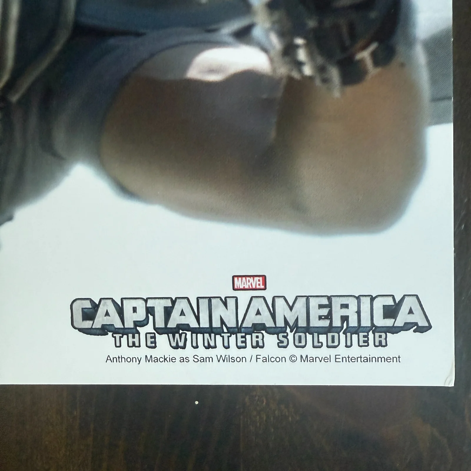 FALCON WINTER SOLIDER BASE AUTO ANTHONY MACKIE AVENGERS 8x10, image 3