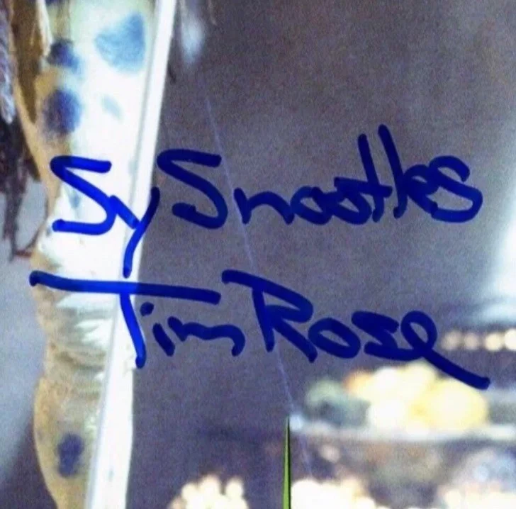 TIM ROSE — TIM ROSE Signed Auto STAR WARS "Sy Snootles" 8x10 Official Pix OPX 8x10 PSA/DNA, изображение 2