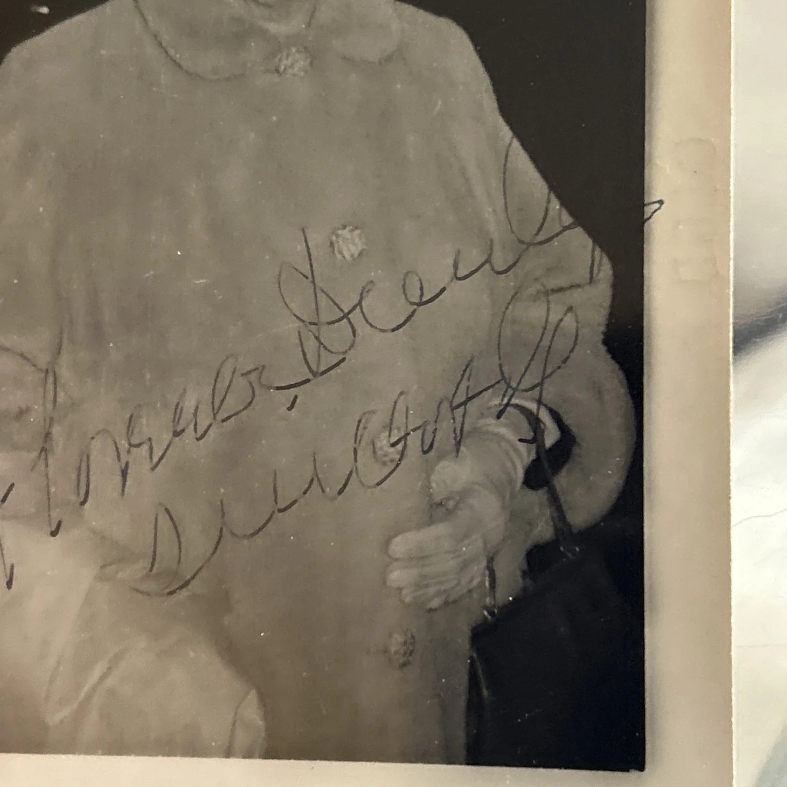 Original Personal 3.5x5 Signed Autograph Photo Florence Dunlap Theatre Actress, image 4