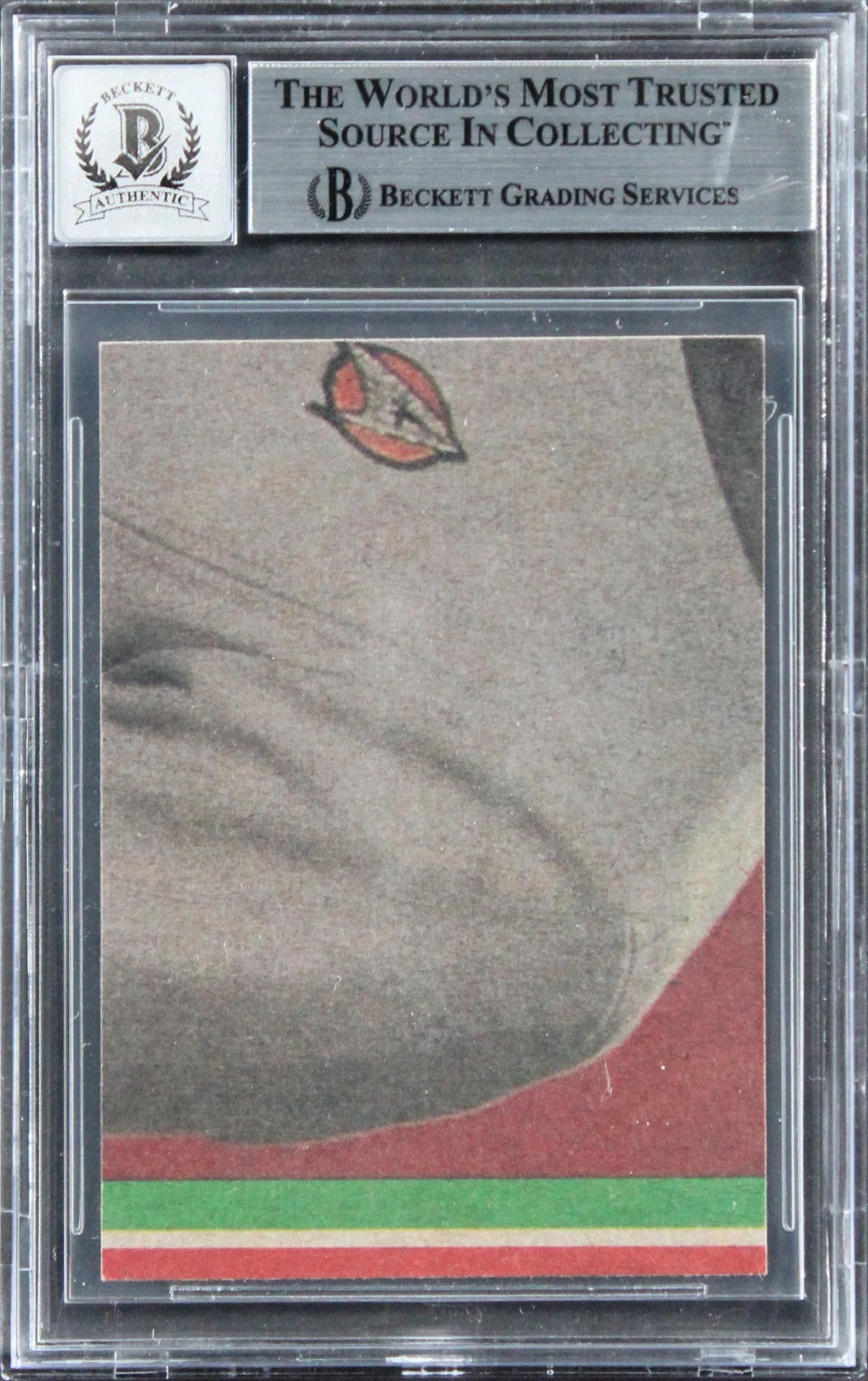 William Shatner — William Shatner Signed 1979 Star Trek #82 Duo For Danger Card Auto 10! BAS Slab, image 2