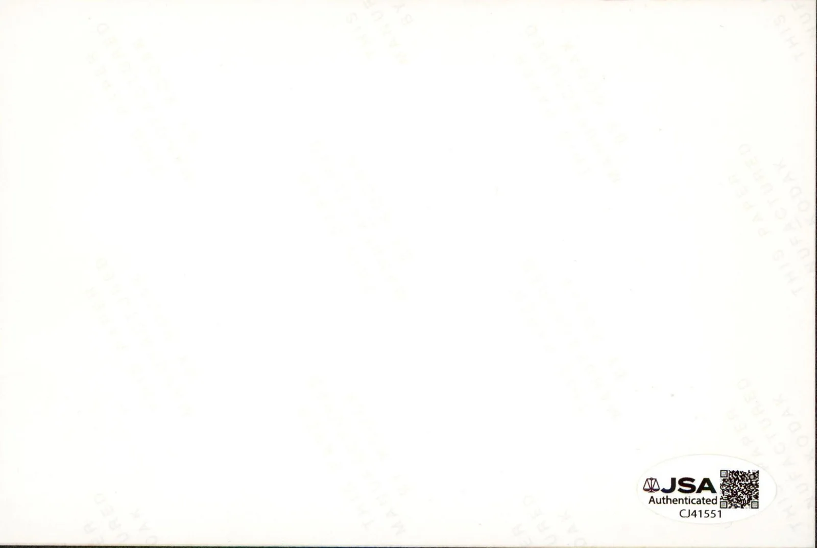 George Strait — George Strait Country Musician Authentic Signed 4x6 Type 1 Photo JSA #CJ41551, изображение 2