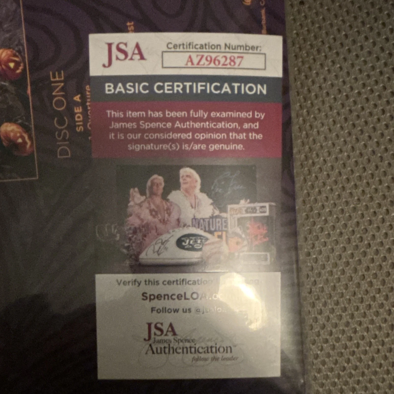 Ken Page — Ken Page Signed The Nightmare Before Christmas Soundtrack JSA Authenticated, image 3