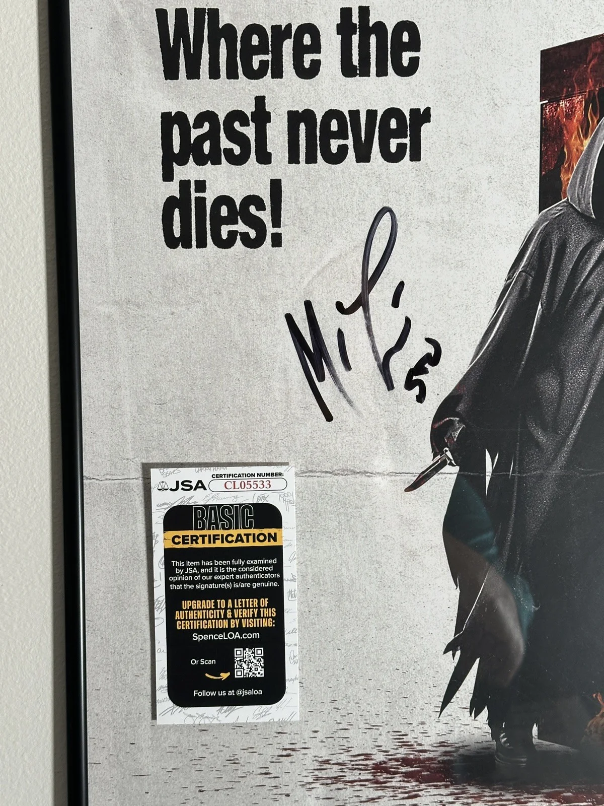 Matthew Lillard — Matthew Lillard Signed Scream 7 Poster 18x24 - VIP Screening JSA Authenticated, image 2