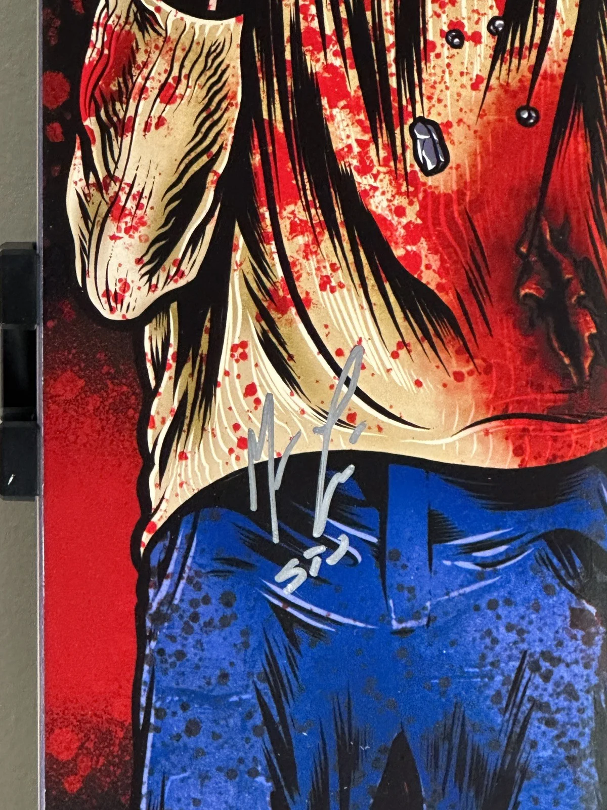 Matthew Lillard — Scream 7 screening with Matthew Lillard exclusive rare skate deck signed JSA, image 2