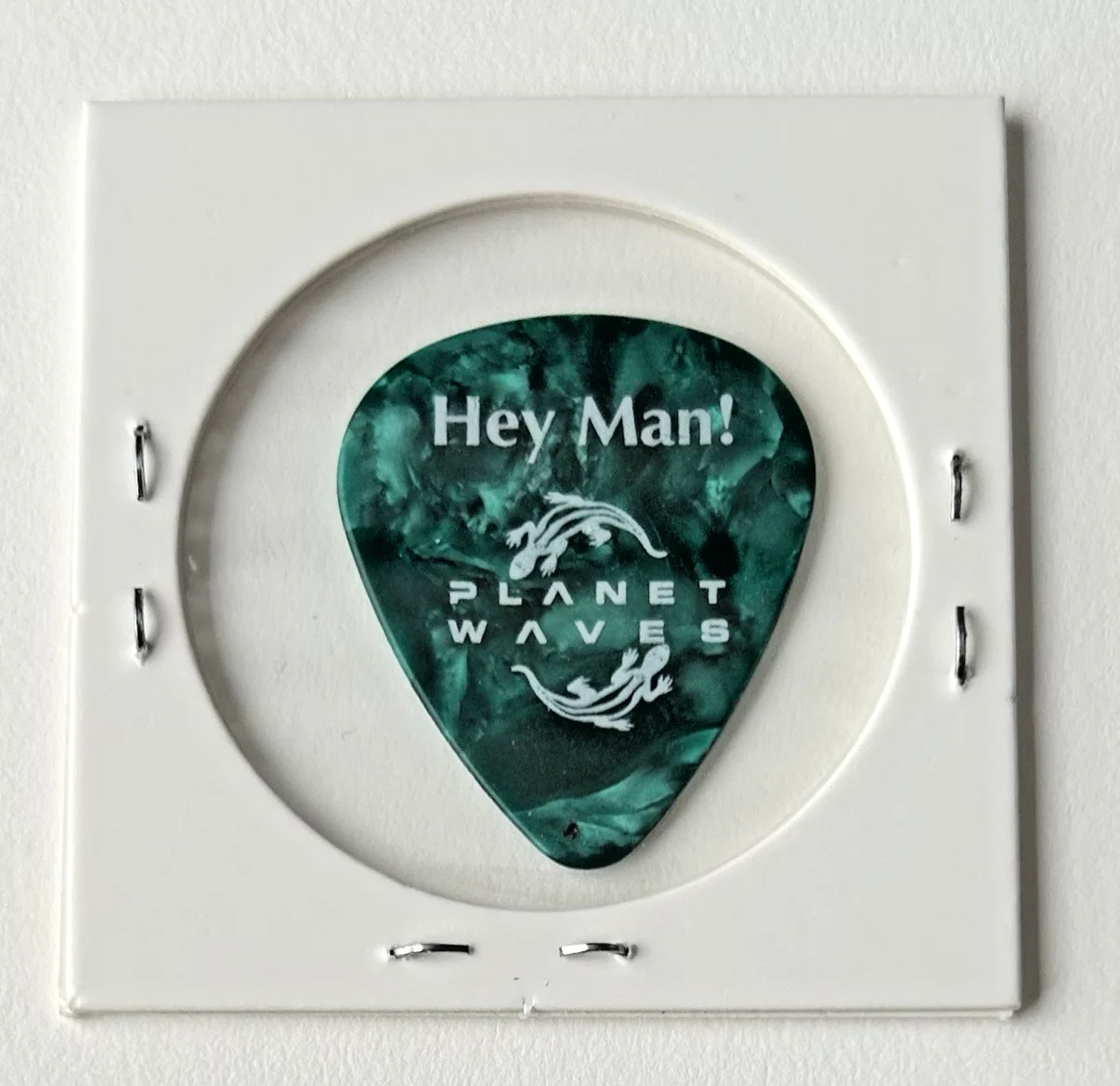 Bonnie Raitt - Hutch Hutchinson Tour Guitar Pick - Hey Man! - Planet Waves, image 2